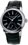 Frederique Constant Classics Miesten kello FC-710MB4H6 Musta/Nahka