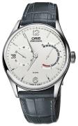 Oris Culture Miesten kello 01 111 7700 4031-Set 1 23 71FC Hopea/Nahka