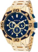 Invicta Pro Diver Miesten kello 33846 Sininen/Kullansävytetty teräs