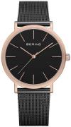 Bering Classic 13436-166 Musta/Teräs Ø36 mm