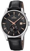 Festina Retro Miesten kello F20277-4 Musta/Nahka Ø41 mm