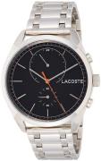 Lacoste 99999 Miesten kello 2010918 Musta/Teräs Ø44 mm