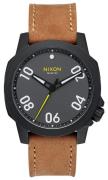 Nixon 99999 Miesten kello A4712093-00 Harmaa/Nahka Ø40 mm