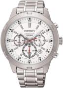 Seiko 99999 Miesten kello SKS601P1 Valkoinen/Teräs Ø43 mm