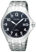 Pulsar Sport Miesten kello PS9093X1 Musta/Teräs Ø40 mm