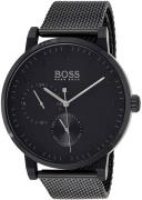 Hugo Boss 99999 Miesten kello 1513636 Musta/Teräs Ø42 mm