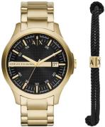 Armani Exchange Miesten kello AX7124 Hampton Musta/Kullanvärinen