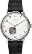 Timex Miesten kello TW2U11500 Valkoinen/Nahka Ø40 mm