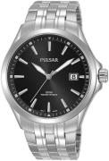 Pulsar Miesten kello PS9625X1 Dress Musta/Teräs Ø40 mm