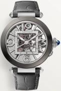 Cartier Miesten kello WHPA0017 Pasha De Luurankokello/Nahka Ø41 mm