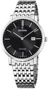 Festina Miesten kello F20018-3 Swiss Made Musta/Teräs Ø39 mm