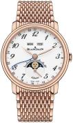 Blancpain Miesten kello 6639A-3631-MMB Villeret Valkoinen/18K