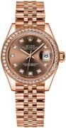 Rolex Naisten kello 279135RBR-0018 Lady-Datejust 28 Ruskea/18K