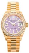 Rolex Naisten kello 279138RBR-0010 Lady-Datejust 28 Violetti/18K