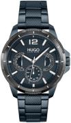 Hugo Boss Miesten kello 1530194 Sport Sininen/Teräs Ø46 mm