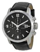 Tissot Miesten kello T055.427.16.057.00 Carson Automatic Musta/Nahka