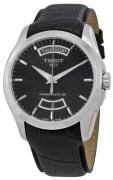 Tissot Miesten kello T035.407.16.051.02 T-Trend Musta/Nahka Ø39 mm