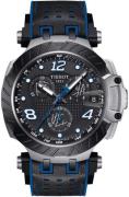 Tissot Miesten kello T115.417.27.057.03 T-Race Musta/Kumi Ø43 mm