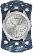 Guess Miesten kello W1139L1 Hopea/Nahka Ø45 mm