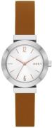 DKNY Naisten kello NY2995 Stanhope Hopea/Nahka Ø29 mm