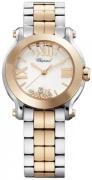 Chopard Naisten kello 278509-6003 Happy Sport Valkoinen/Teräs Ø30 mm