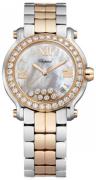 Chopard Naisten kello 278488-6001 Happy Sport Valkoinen/Teräs Ø36 mm