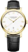 Chopard Miesten kello 161278-0001 Classic Valkoinen/Nahka Ø40 mm