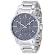 Calvin Klein Miesten kello K2G27143 City Musta/Teräs Ø43 mm