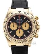 Rolex Miesten kello 116518/7 Daytona Musta/Nahka Ø40 mm