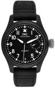 IWC Miesten kello IW502001 Pilots Classic Musta/Nahka Ø46 mm