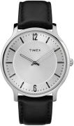 Timex Miesten kello TW2R50000 Hopea/Nahka Ø40 mm