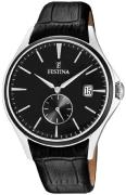 Festina Miesten kello F16980-D Musta/Nahka Ø42 mm