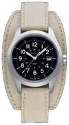 Hamilton Miesten kello H69519933 Khaki Field Musta/Tekstiili Ø38 mm