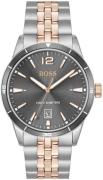 Hugo Boss Miesten kello 1513903 Drifter Harmaa/Punakultasävyinen