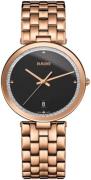 Rado Miesten kello R48869183 Florence Musta/Punakultasävyinen Ø38 mm