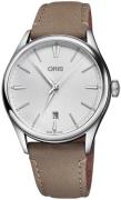 Oris Miesten kello 01 733 7721 4051-07 5 21 32FC Culture Hopea/Nahka