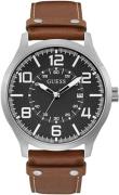 Guess Miesten kello W1301G1 Musta/Nahka Ø48 mm