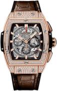 Hublot Miesten kello 641.OX.0183.LR.1704 Big Bang 42Mm Musta/Kumi