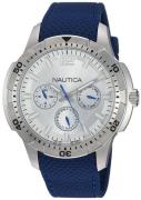 Nautica Miesten kello NAPSDG002 Multifunction Hopea/Kumi Ø46 mm