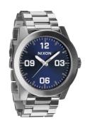 Nixon Miesten kello A3461258-00 The Corporal SS Sininen/Teräs Ø48 mm