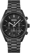 Hugo Boss Miesten kello 1513960 Champion Musta/Teräs Ø44 mm