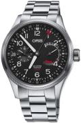 Oris Miesten kello 01 114 7746 4164-Set 8 22 19 Aviation Musta/Teräs