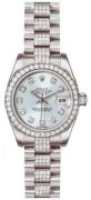 Rolex Naisten kello 179136 Lady Oyster Perpetual Hopea/Platina Ø26 mm