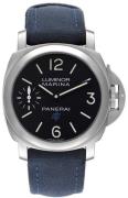 Panerai Miesten kello PAM00777 Luminor Musta/Nahka Ø44 mm