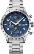 Swiss Military Miesten kello SM34084.02 Chrono Sininen/Teräs Ø42 mm