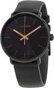 Calvin Klein Miesten kello K8M214CB High Noon Musta/Nahka Ø40 mm