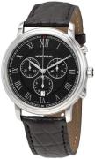 Montblanc Miesten kello 117047 Tradition Musta/Nahka Ø42 mm