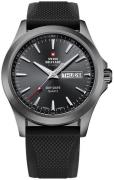 Swiss Military Miesten kello SMP36040.19 Chrono Musta/Kumi Ø42 mm