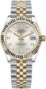 Rolex Naisten kello 278273-0020 Datejust 31 Hopea/18K keltakultaa