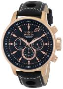 Invicta Miesten kello 16013 Musta/Nahka Ø48 mm